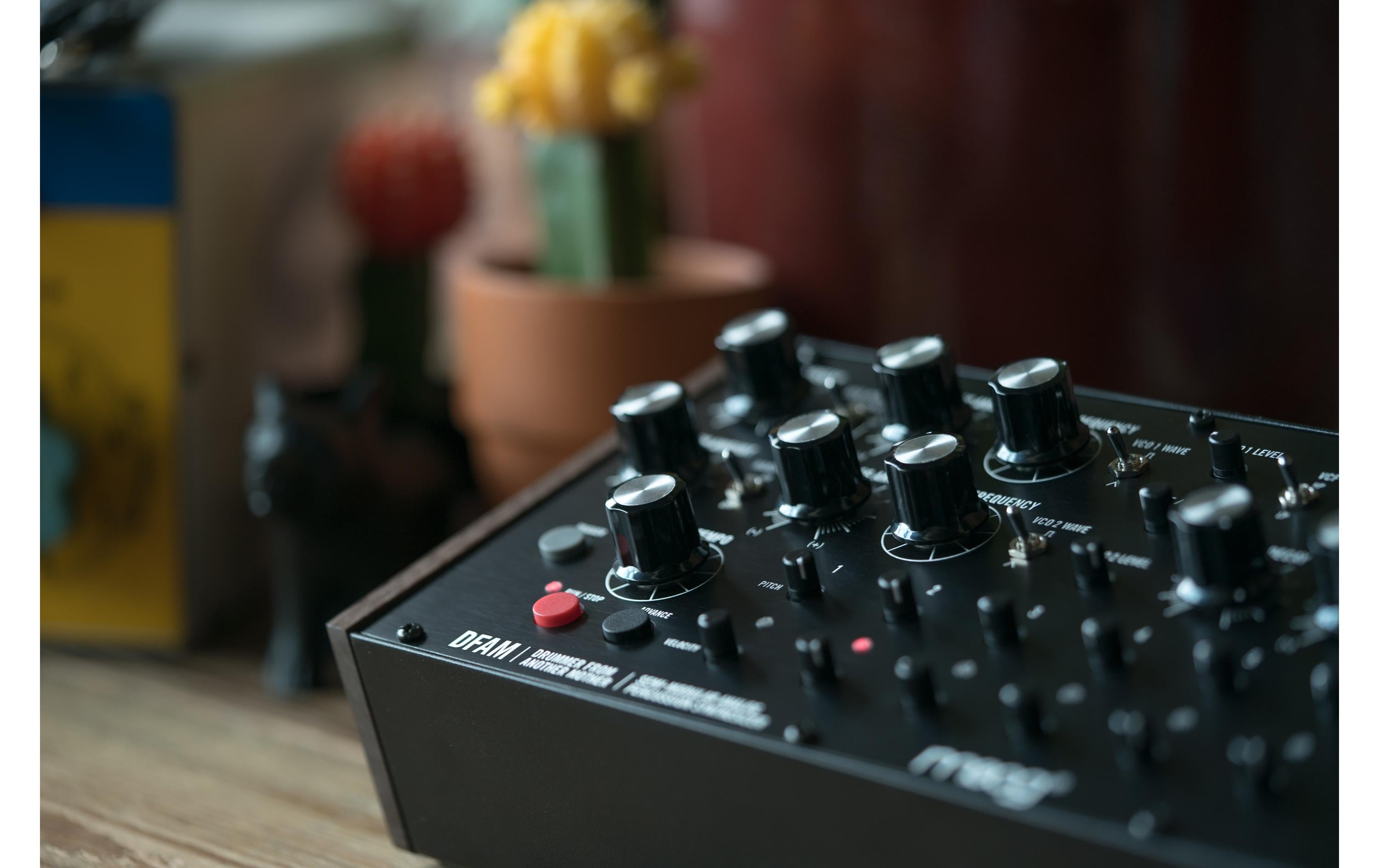 Synthesizer DFAM<br>Semi-modularer analoger Schlagzeug-Synthesizer