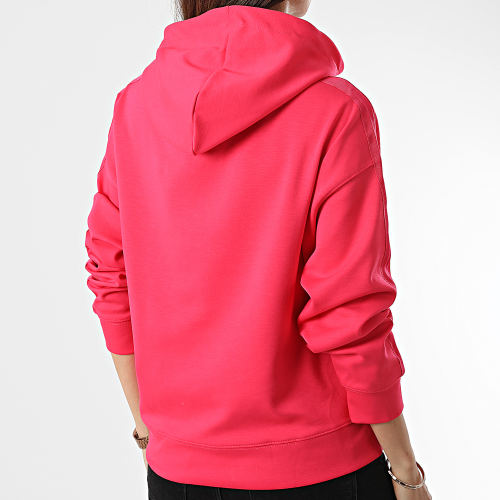 Sweat Capuche Femme Relaxed Interlock 3915 Rose