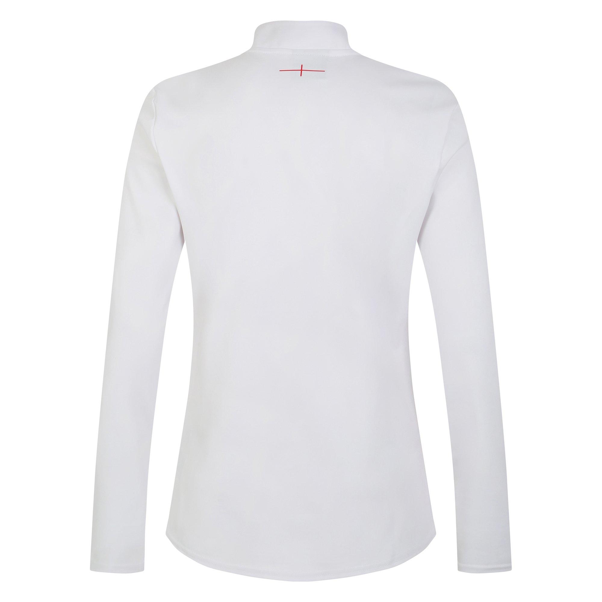 Umbro England Rugby Red Roses Warm Up Mid Layer Top 2023 Womens