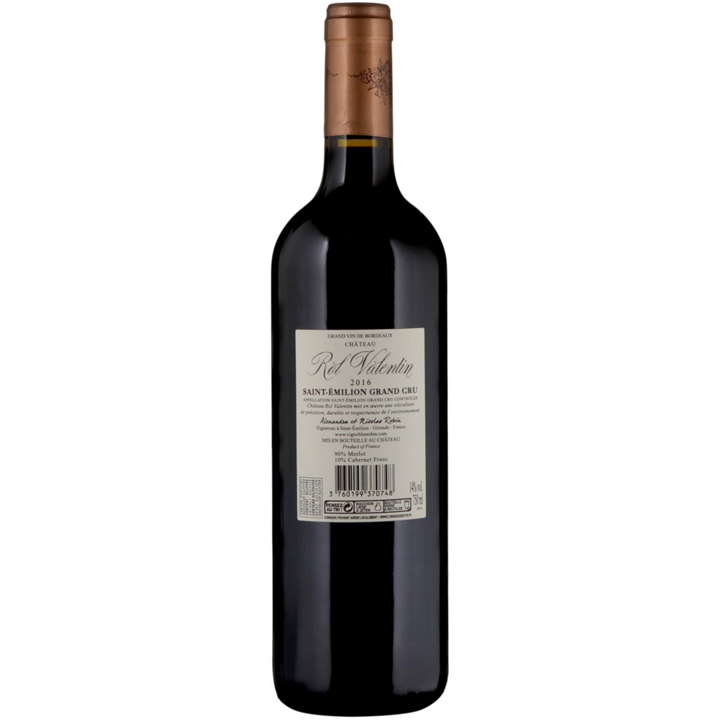 Château Rol Valentin Saint-Emilion AOC Grand Cru -75cl
