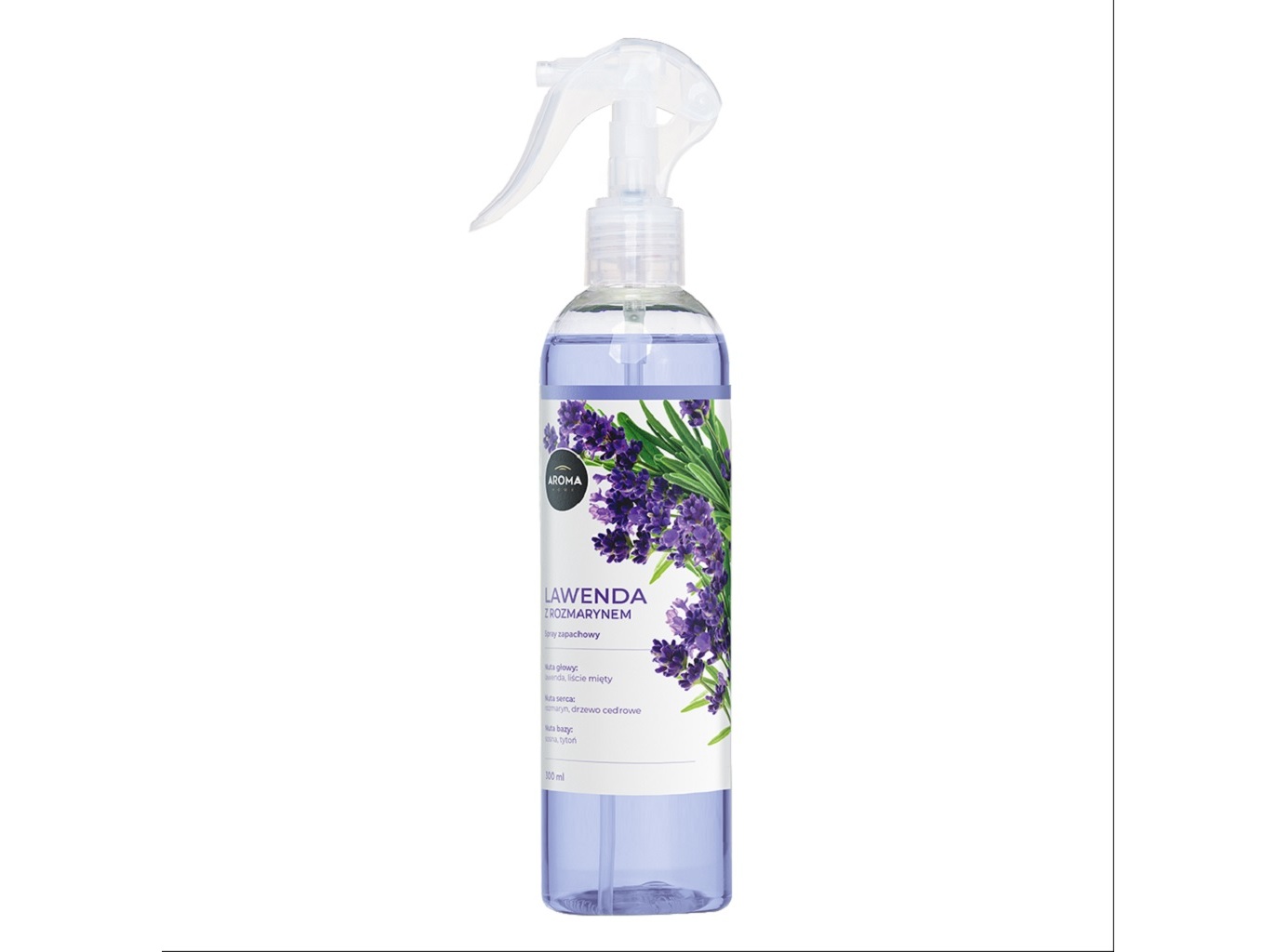 AMBIENTADOR AUTO AROMA CAR SPRAY 300ML LAVENDE 60D