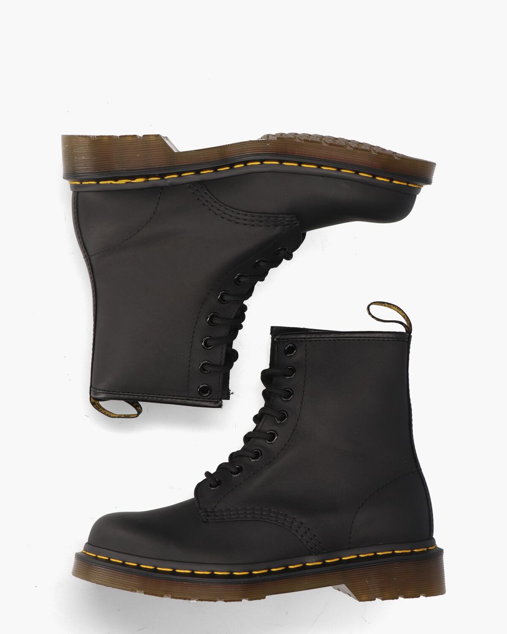 Dr. Martens 1460 Pascal Greasy Zwart Dames Veterboots