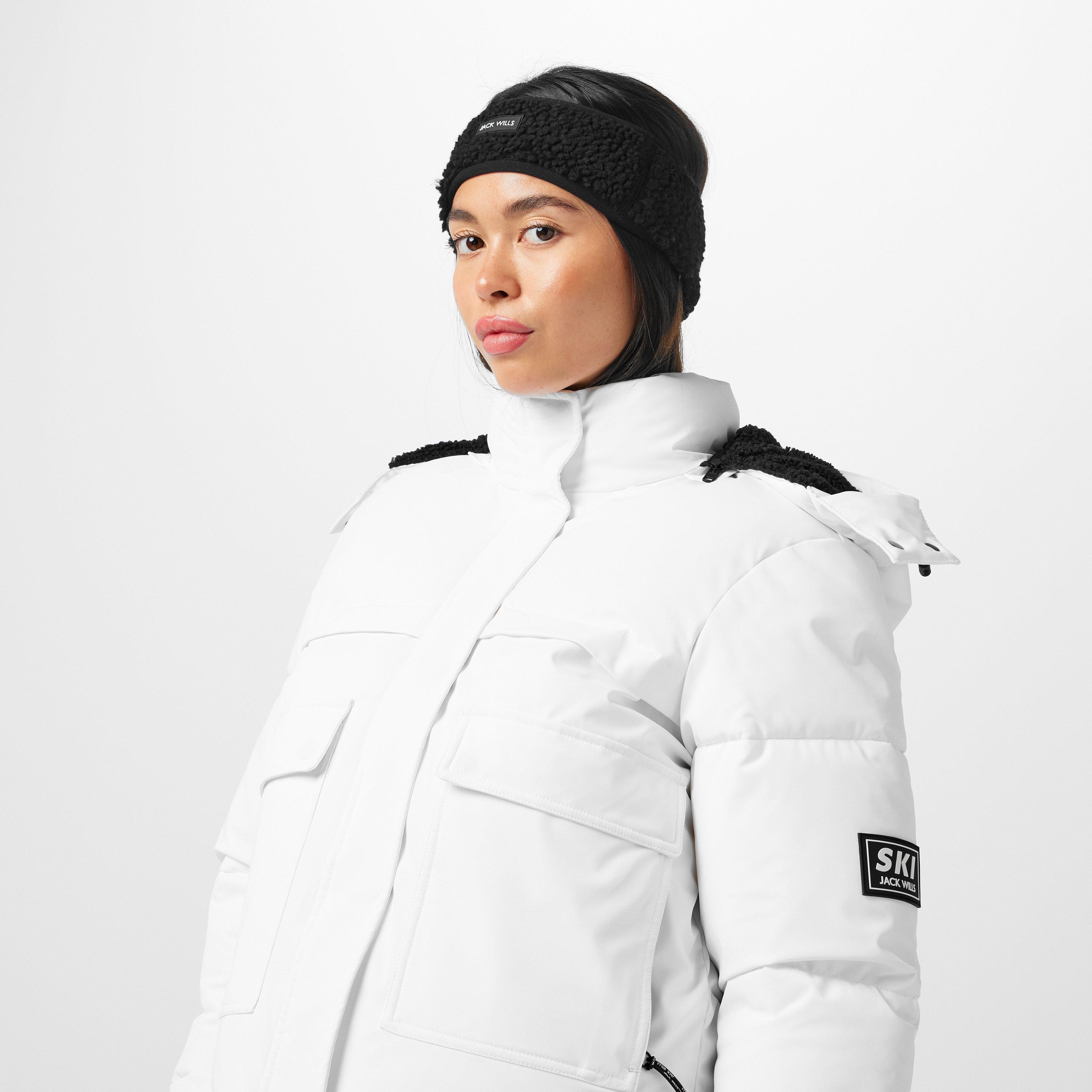 Jack Wills JW Cropped Puffer Jacket