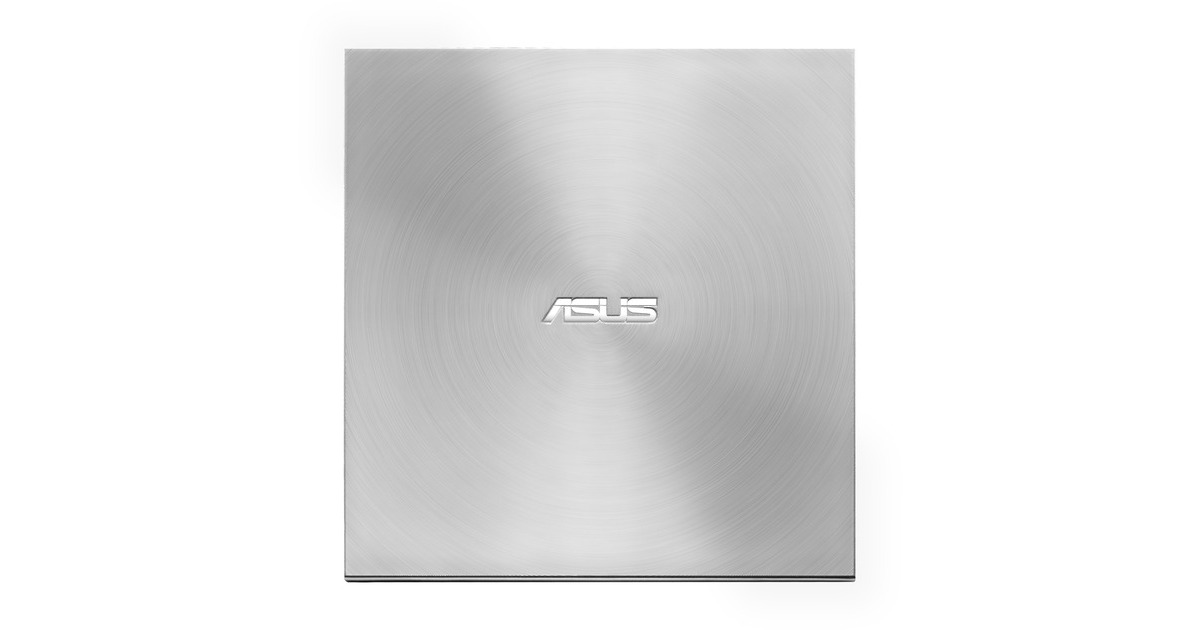 ASUSZenDrive U7M (SDRW-08U7M-U) externe dvd-brander  (Zilver, Incl. 2x M-DISC 4.7GB DVD)