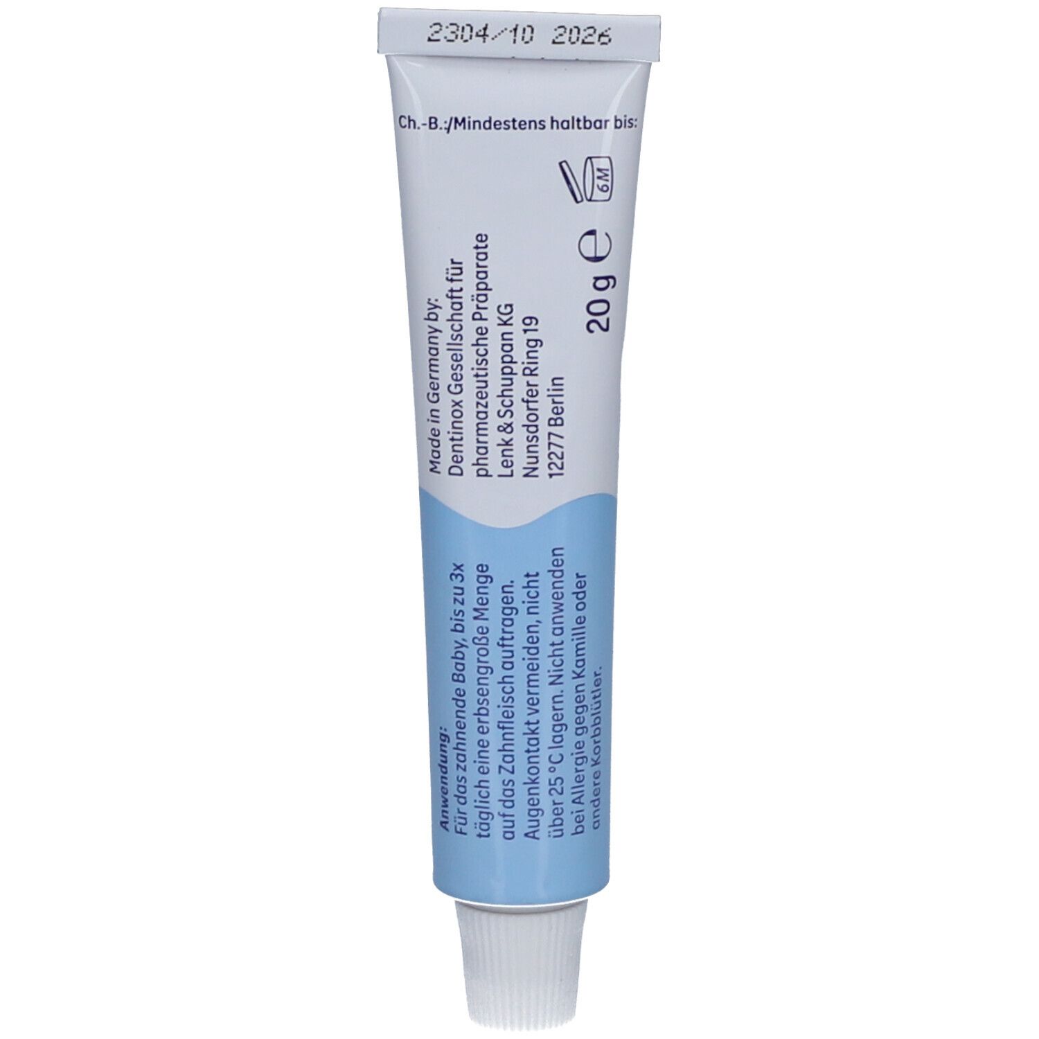 Dentinox® Gel care
