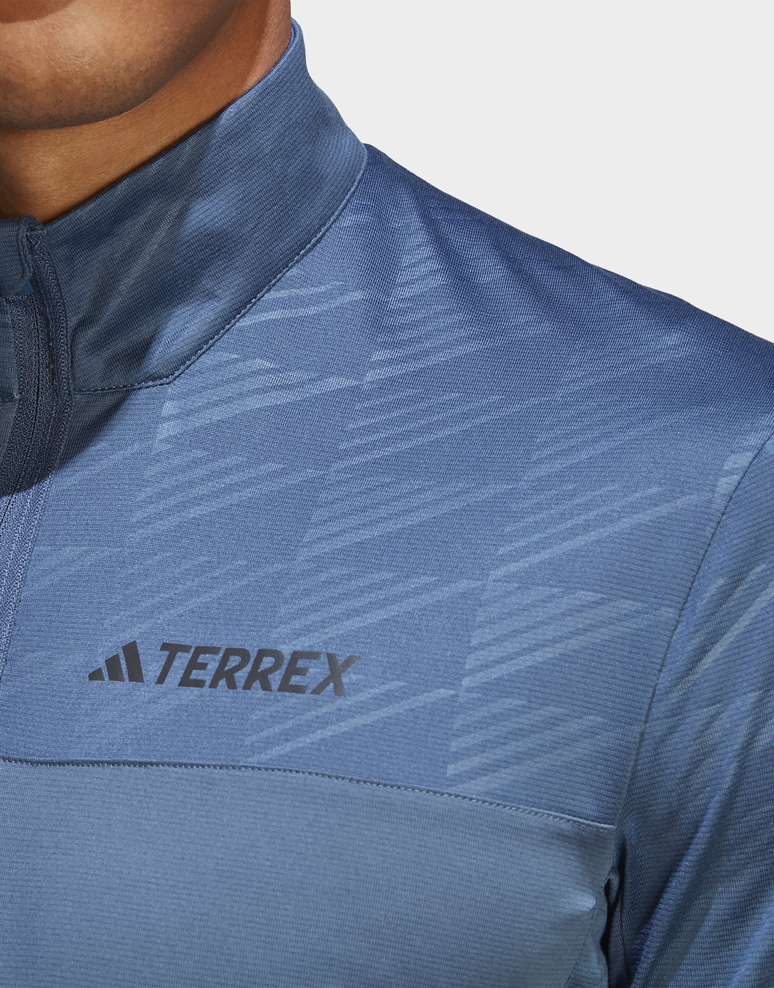 adidas Terrex T-shirt manches longues à demi-zip Terrex Multi