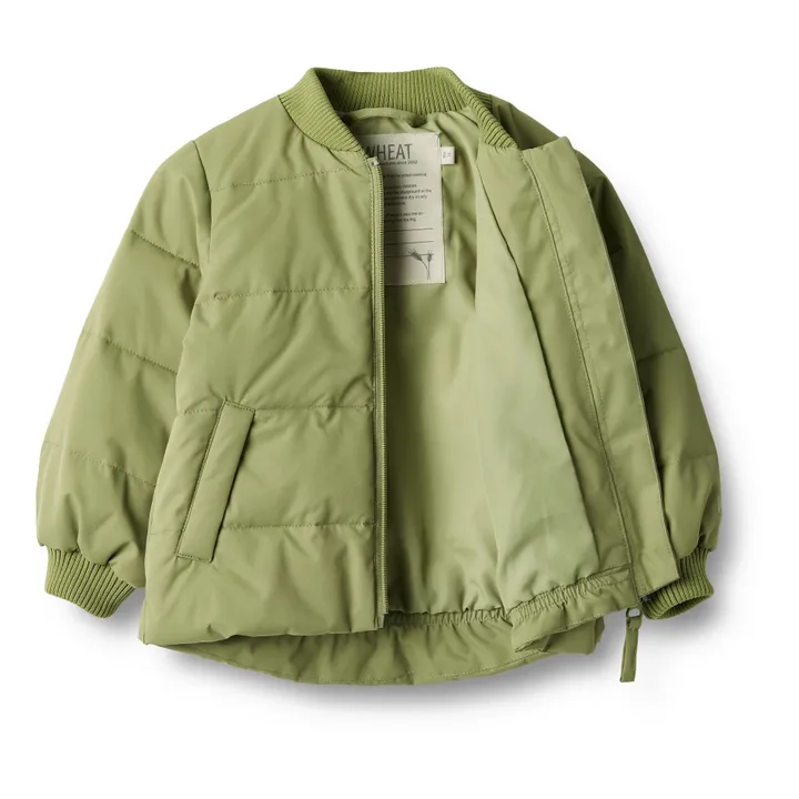 Wheat Veste Matelassée Malo Fibres Recyclées Bébé | Vert