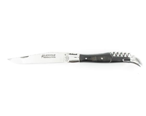 Laguiole Buffle Brut - 2 pièces - 2 mitres Couteau de Poche - Laguiole par Fontenille Pataud
