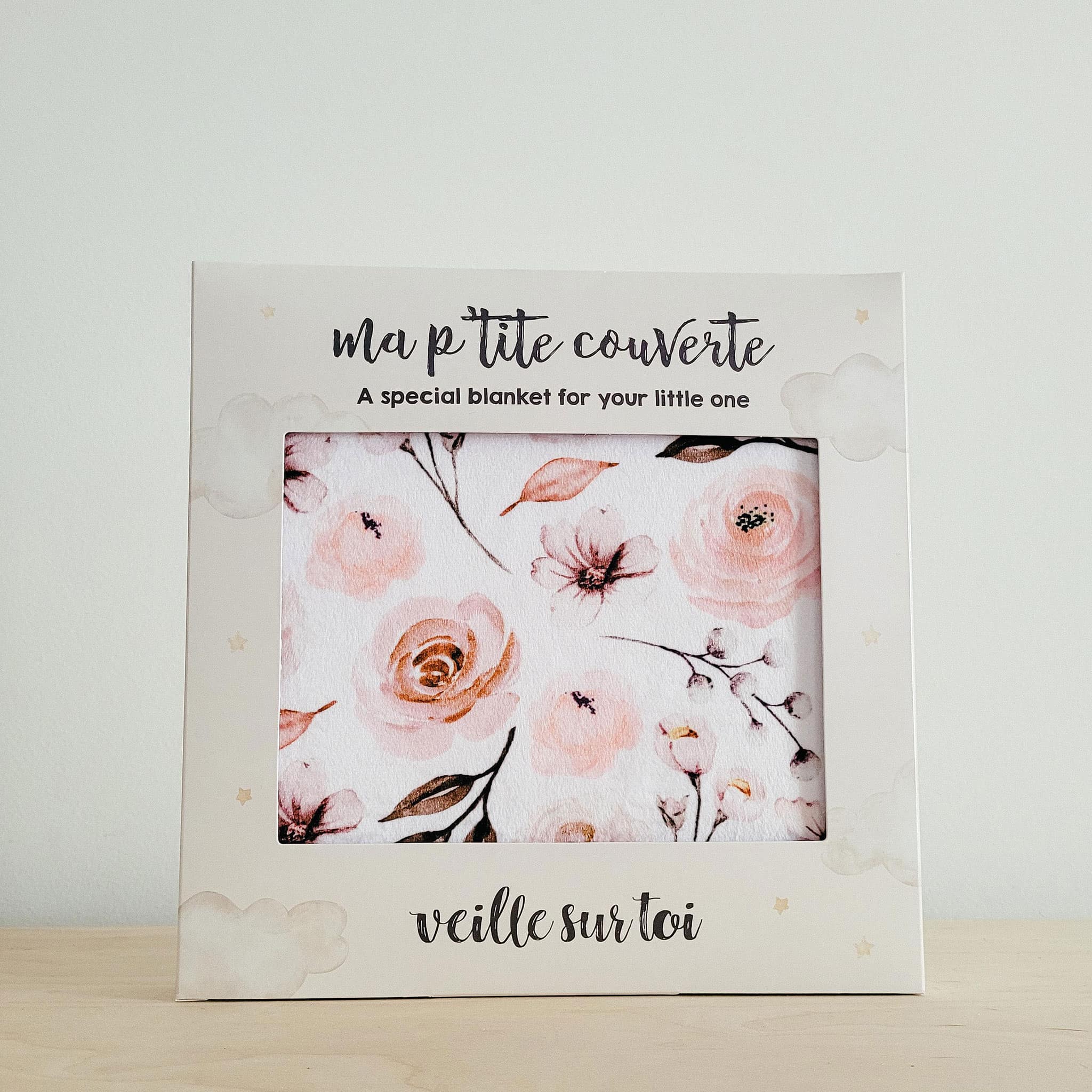 Veille sur Toi Petite Couverture Minky - Arabelle