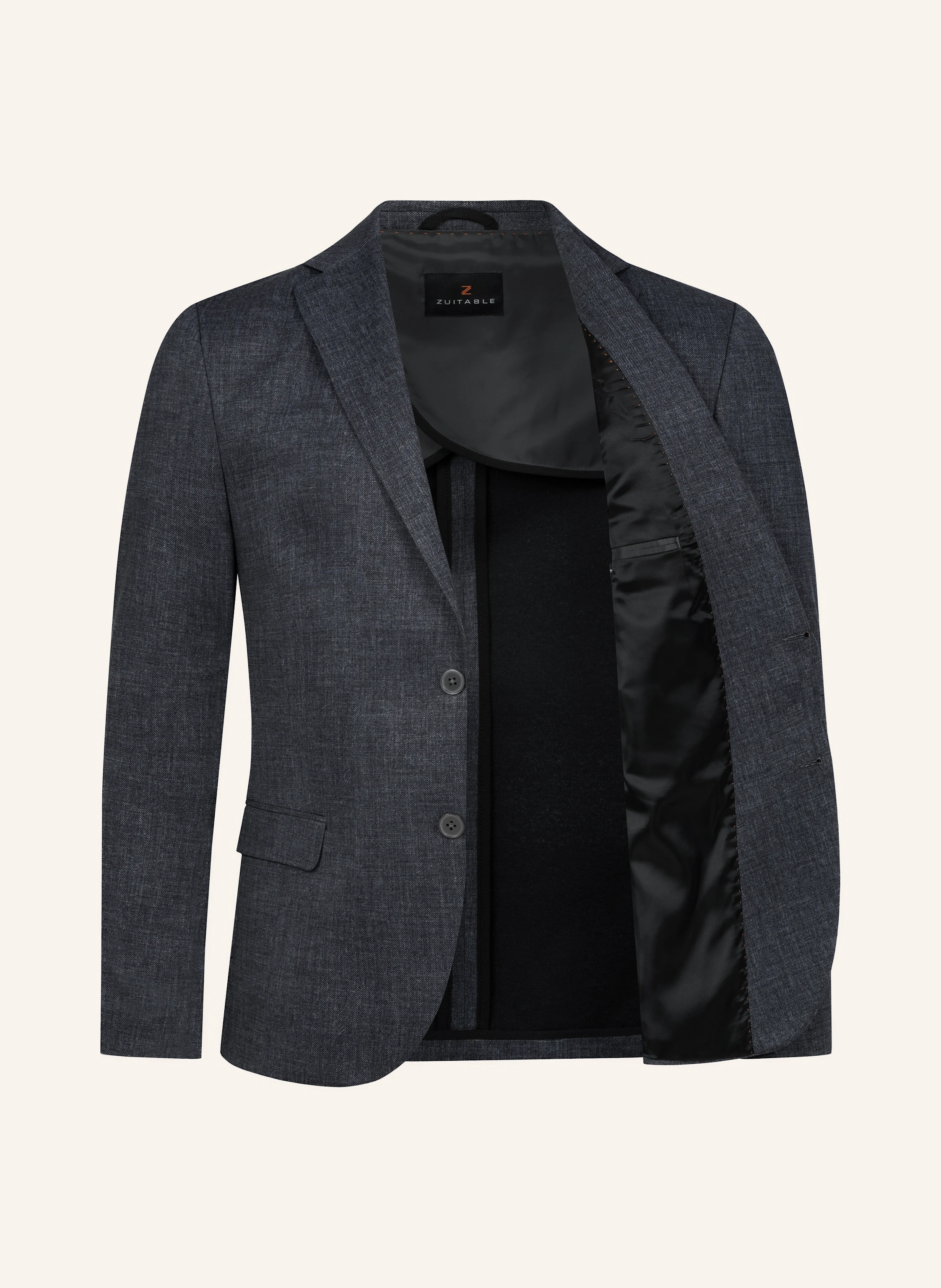 ZUITABLE Anzugssakko DINICK Slim Fit aus Jersey