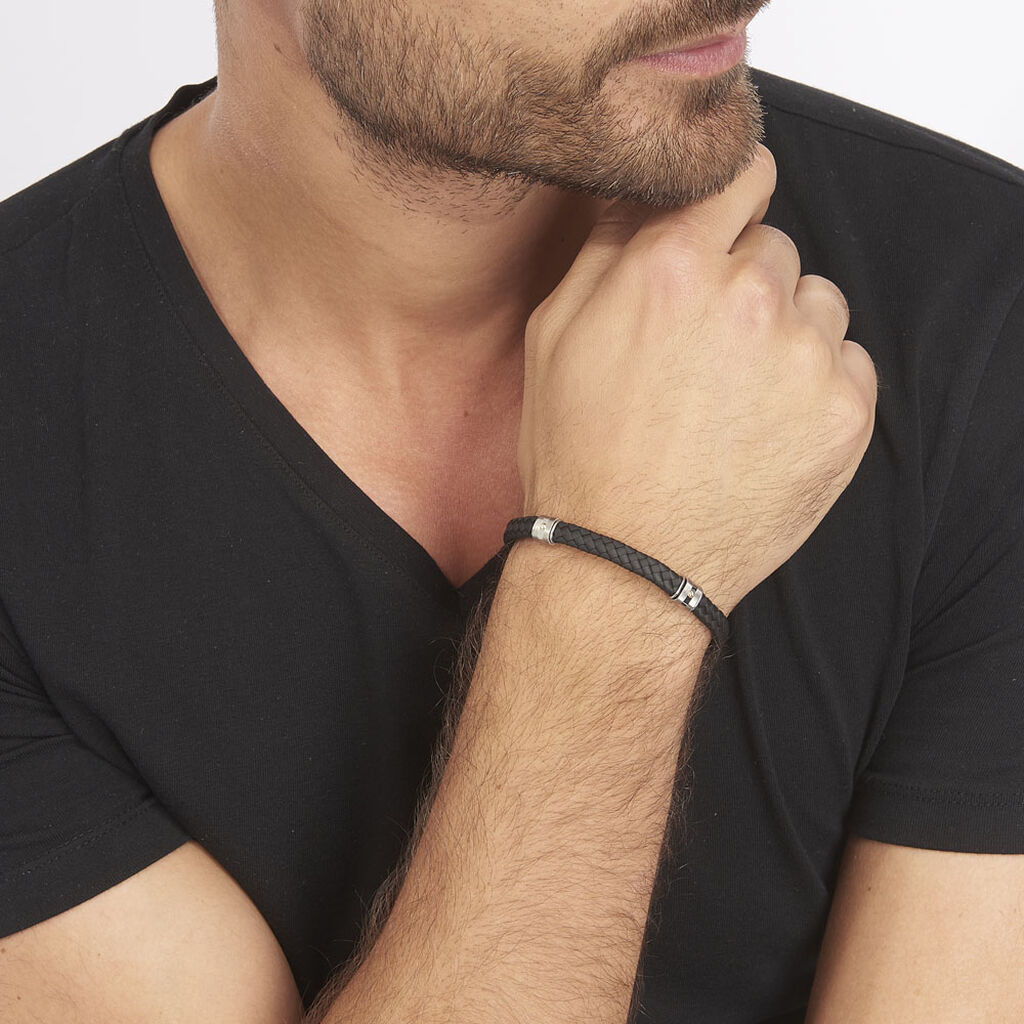 Bracelet François Or Acier Bicolore