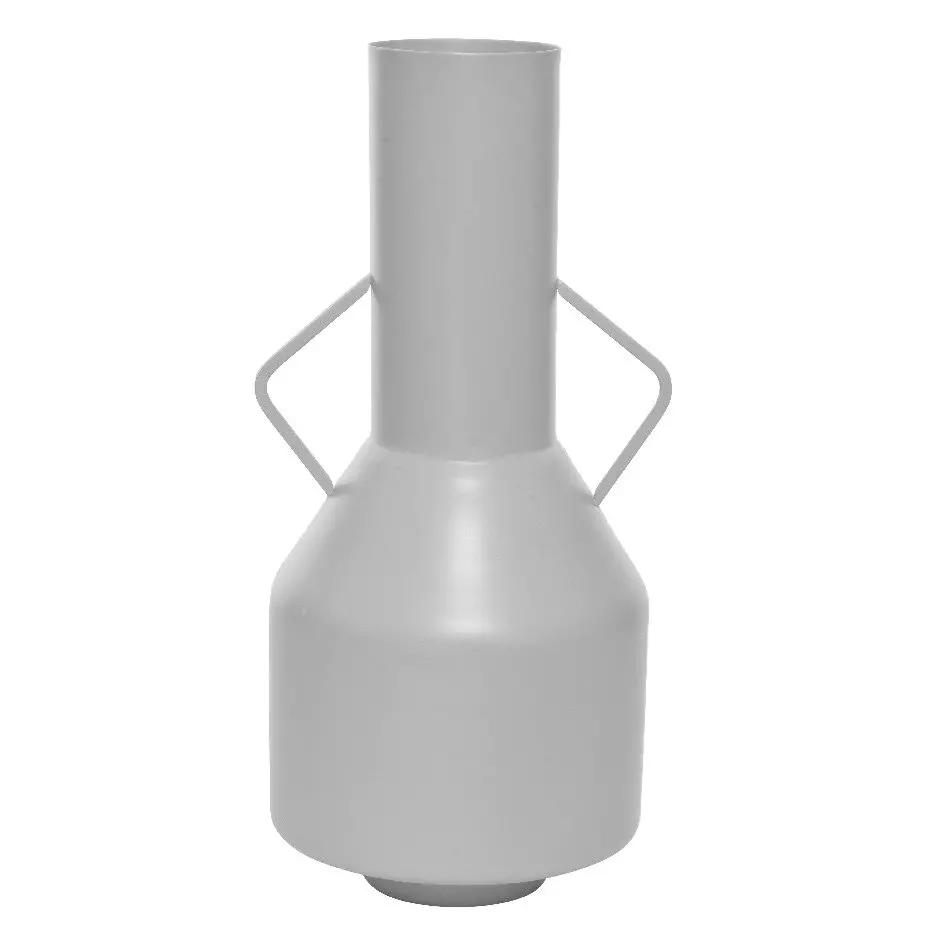 Vase en métal (H45 cm) Deli Gris