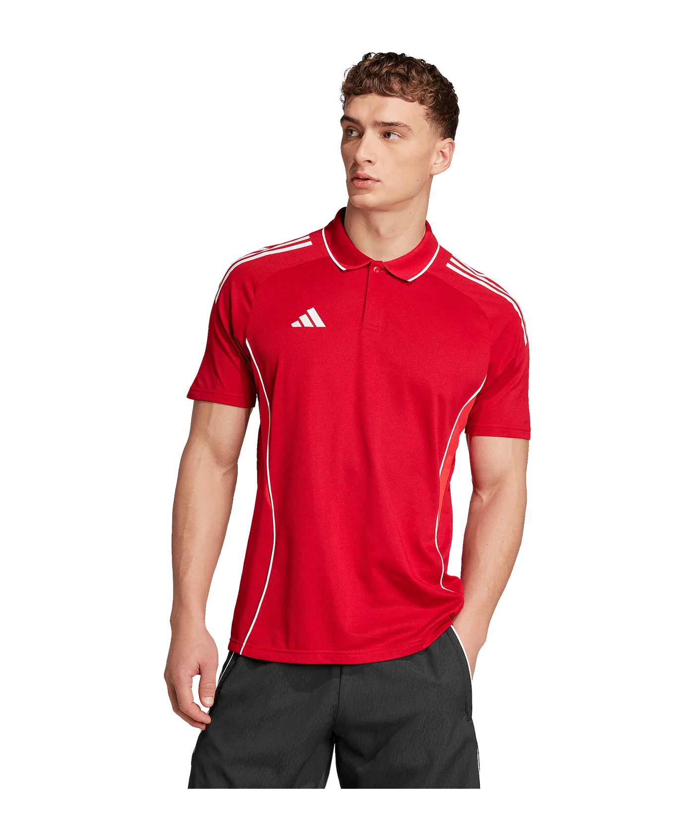 adidas Tiro 25 Competition Polo Rot