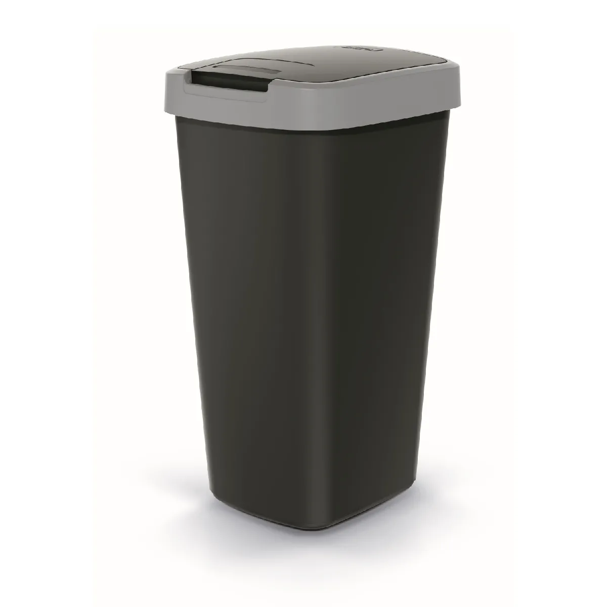 Keden COMPACTA Q Poubelle 25L Noir/Gris