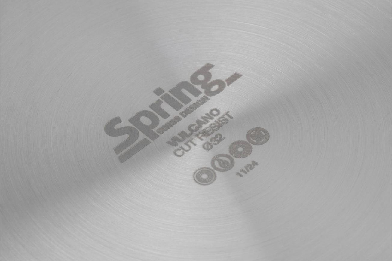 Spring Vulcano Cut Resist Frying Pan, koekenpan, 32 cm