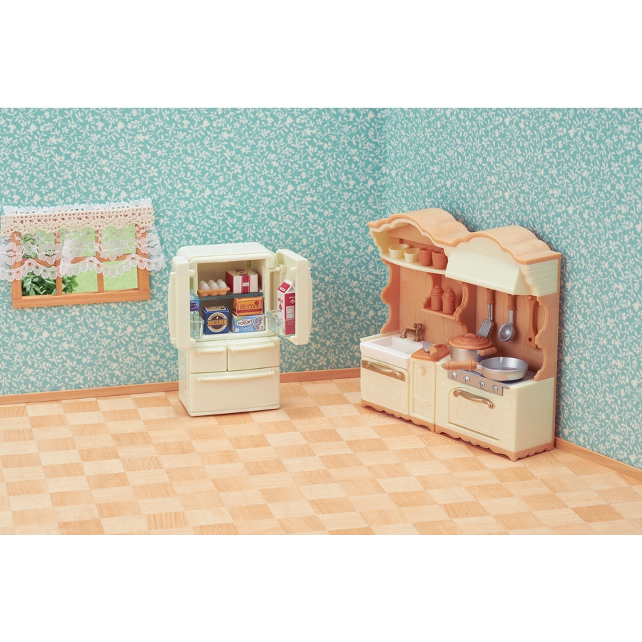 Sylvanian Families® Landhaus Küche mit Kühlschrank