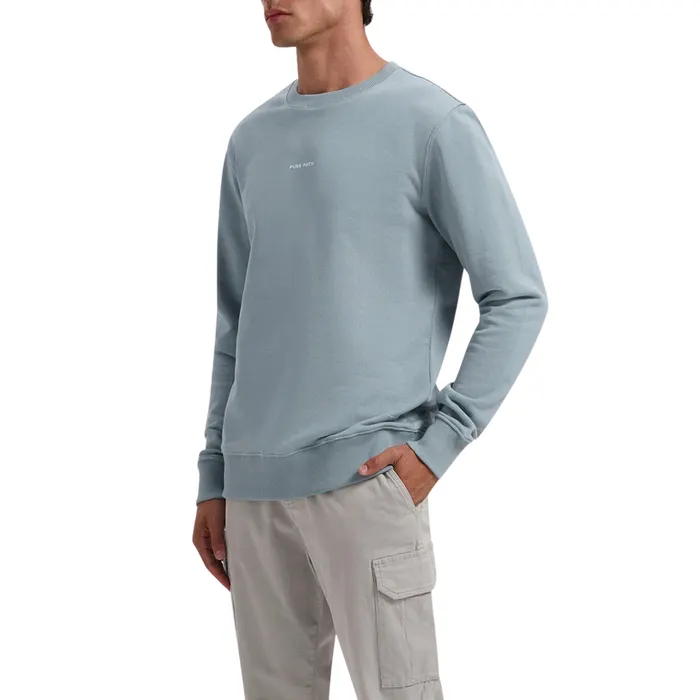 Pure Path Liquid Metal Logo Sweater Heren