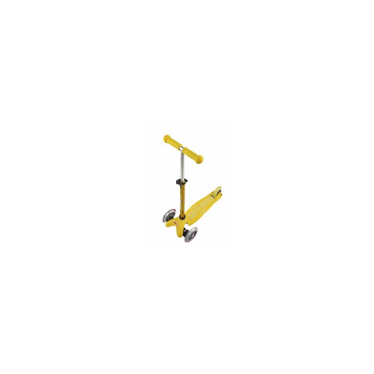 Trottinette mini deluxe jaune anodisé