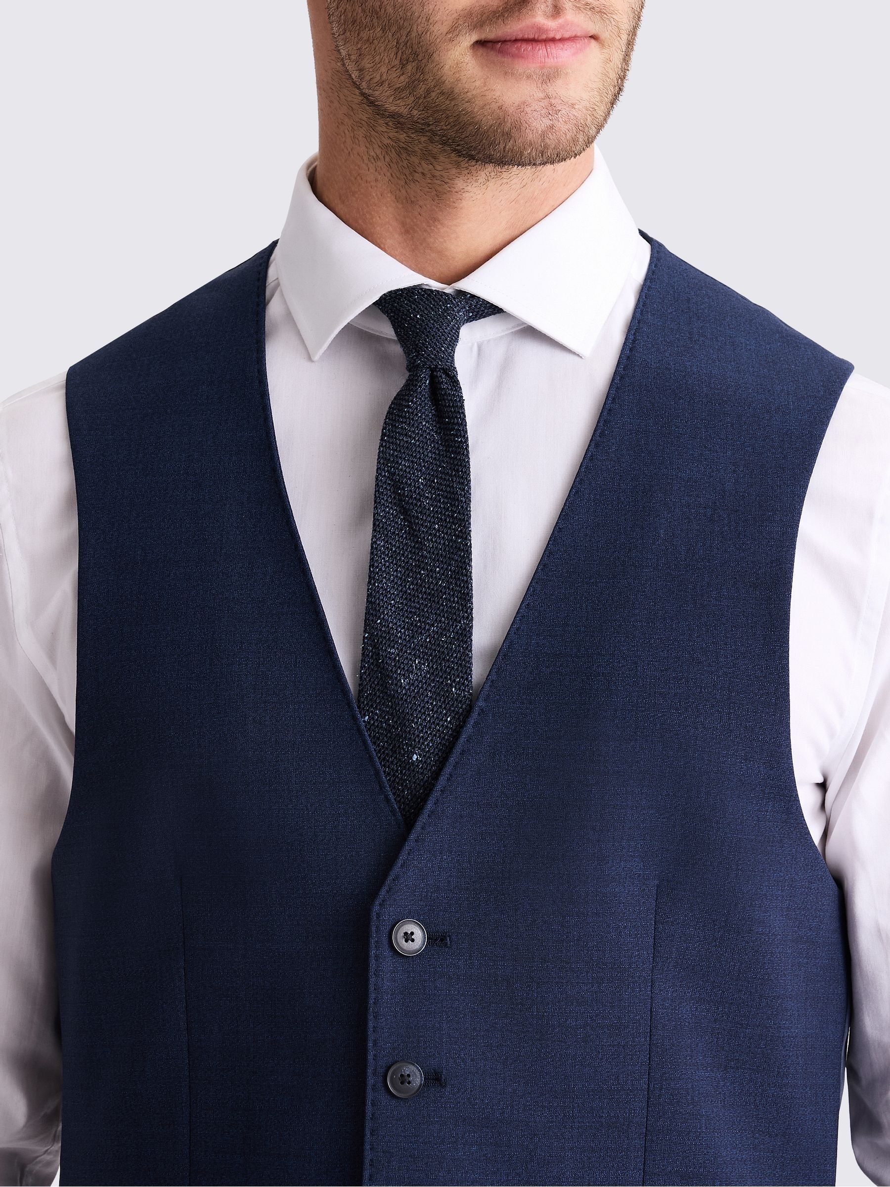 Blauw - MOSS Performance gilet op maat