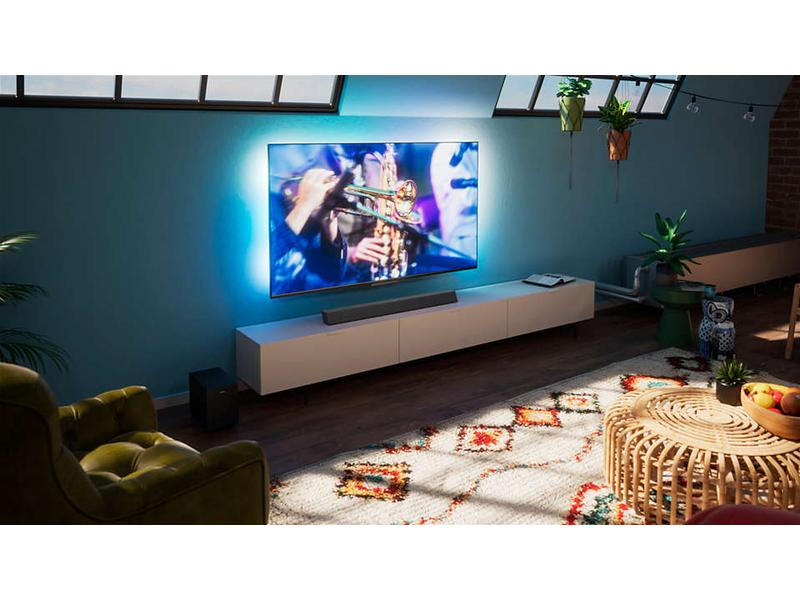 Philips Soundbar 2.1 Tunen Sie den Sound Ihres Fernsehers