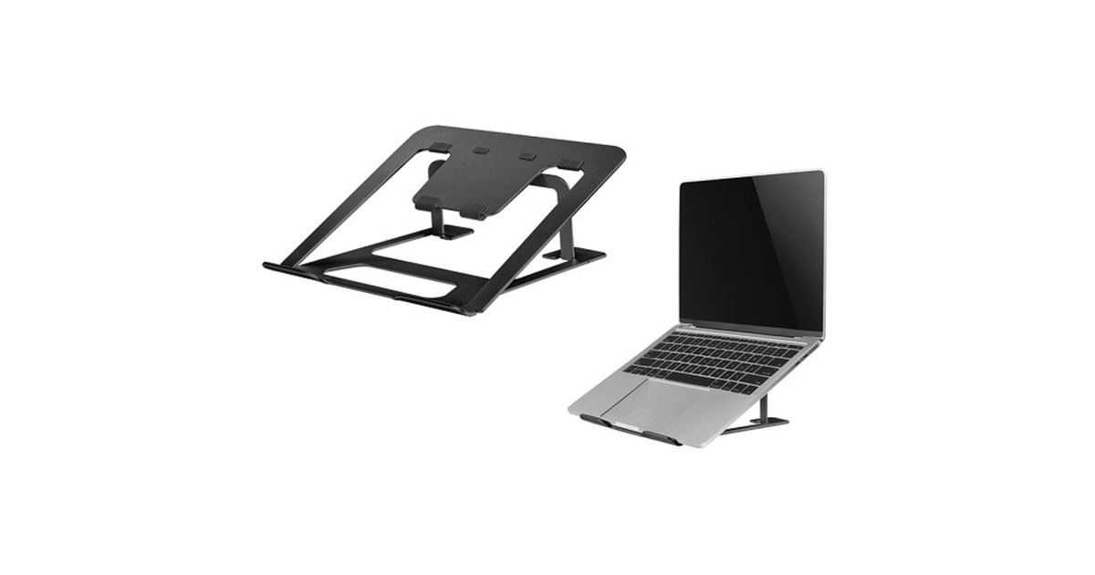 NeomountsNSLS085BLACK opvouwbare laptop standaard  (Zwart)