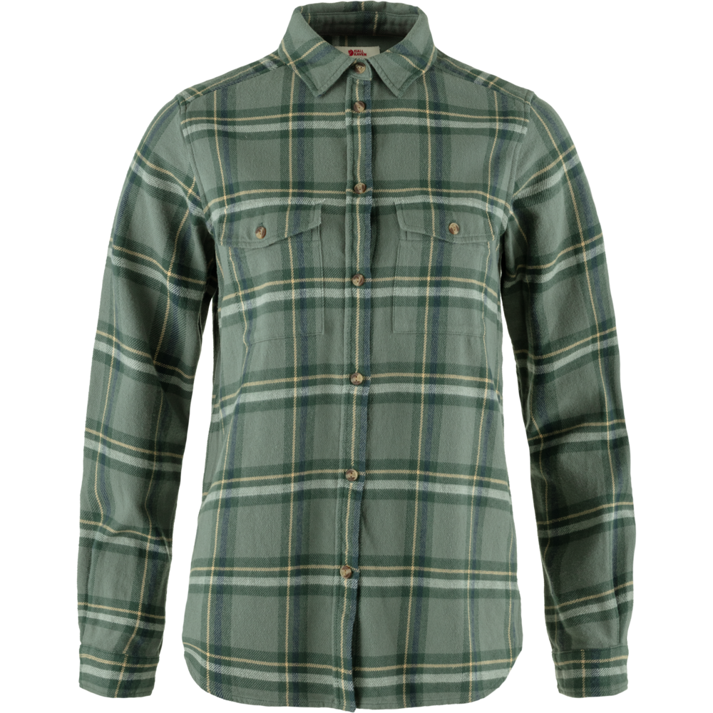 Fjällräven Övik Heavy Flannel Shirt, Dame<br>Organisk bomull