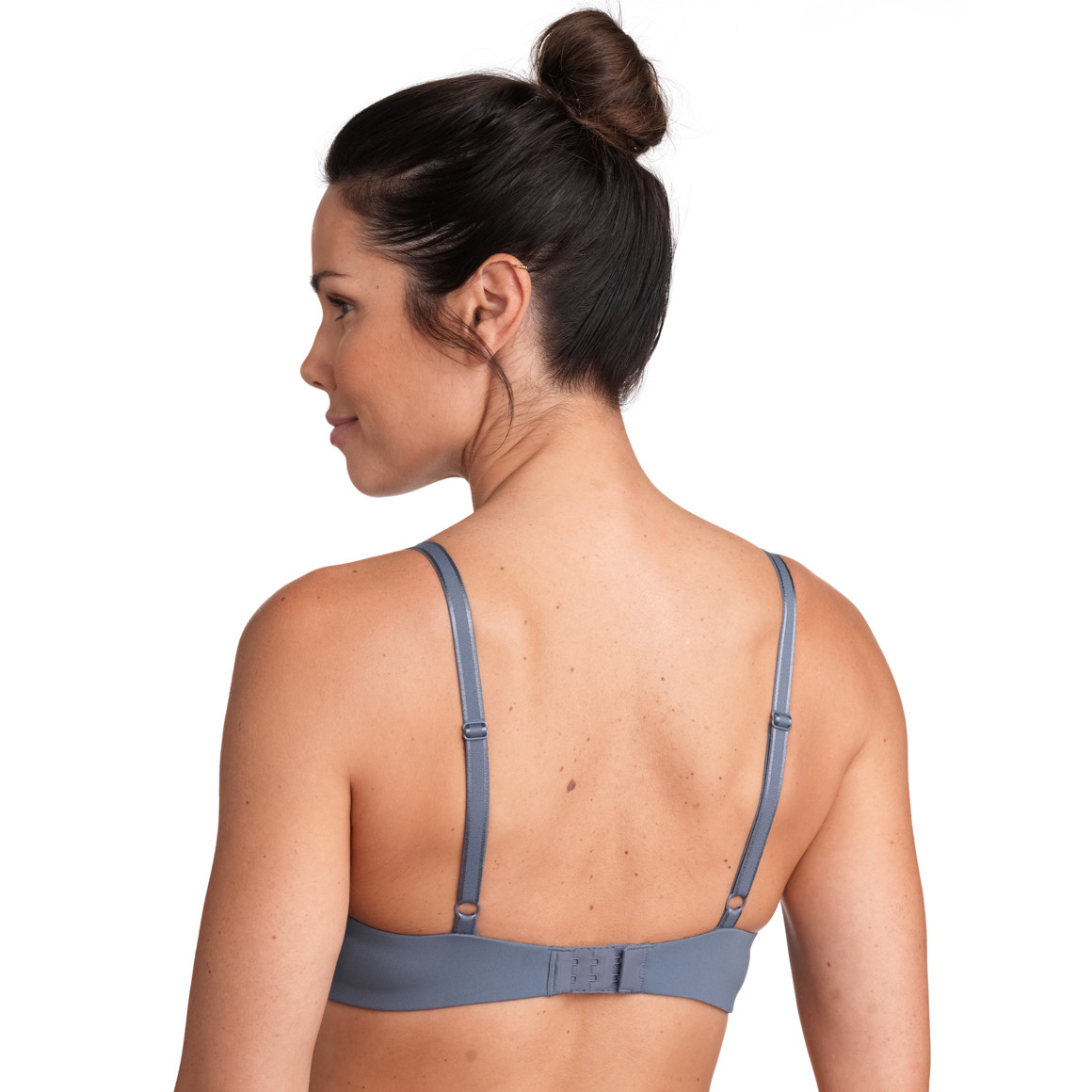 Gina Benotti Damen Bügel-BH im Basic-Look blaugrau