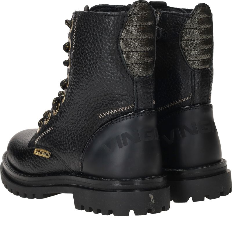 Vingino Shirley Veterboots Zwart Meisjes