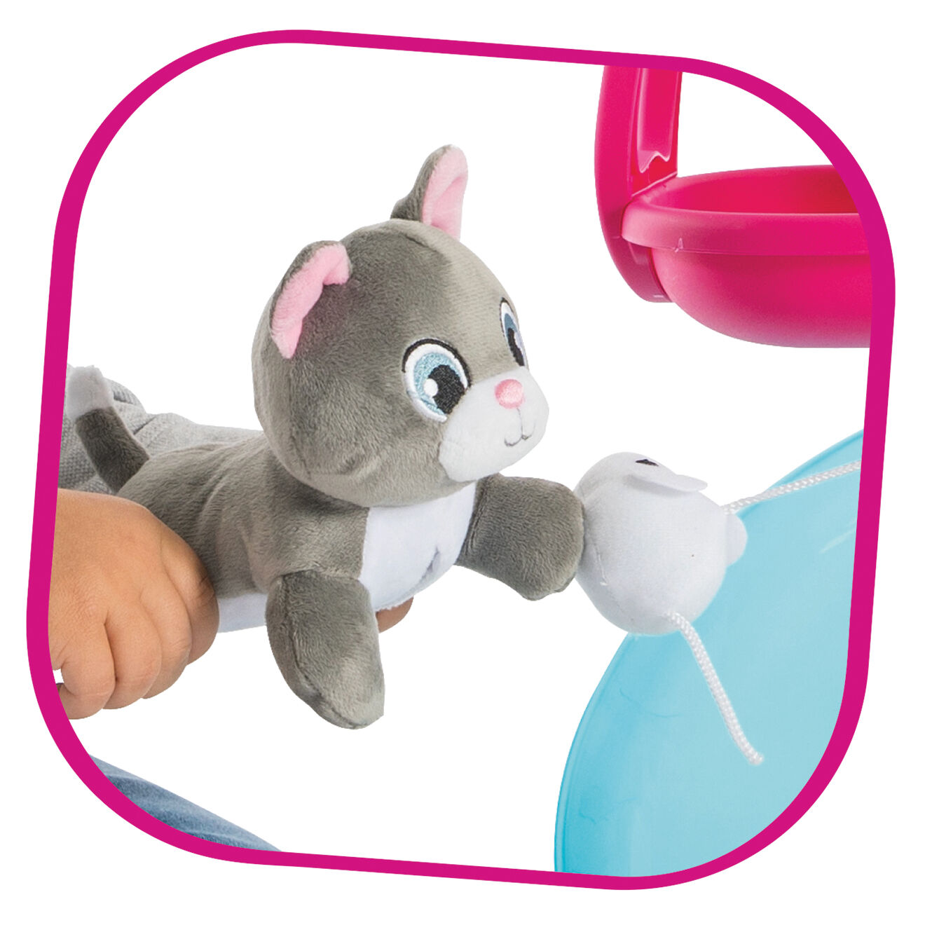 Smoby Maison des chats bleu - 31x32.1x55.2 cm