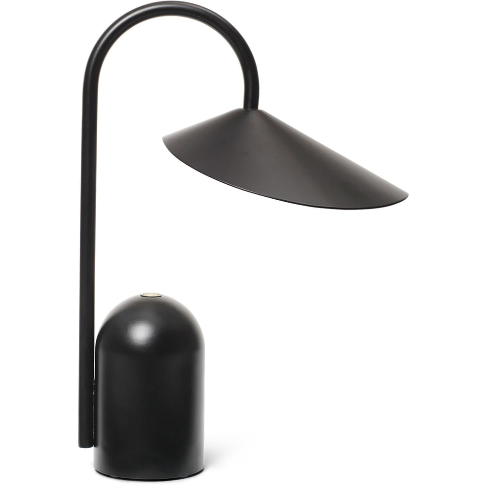 Køb Ferm Living Black Arum Portable Lampe