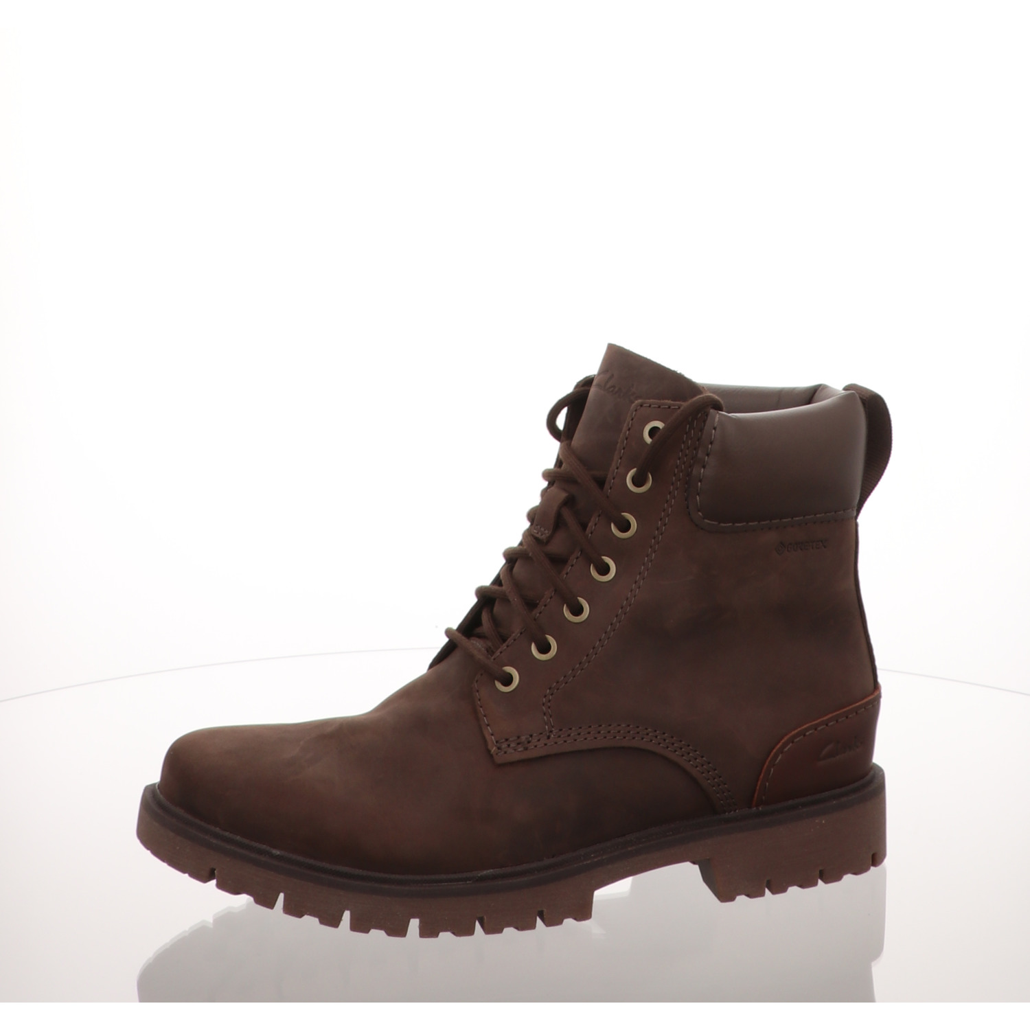 Clarks Schnürhalbschuh braun