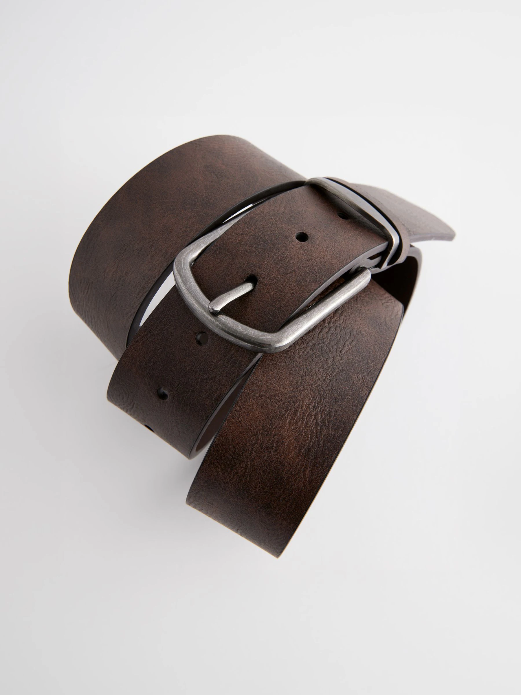 Bruin - Distressed Faux Leather Belt
