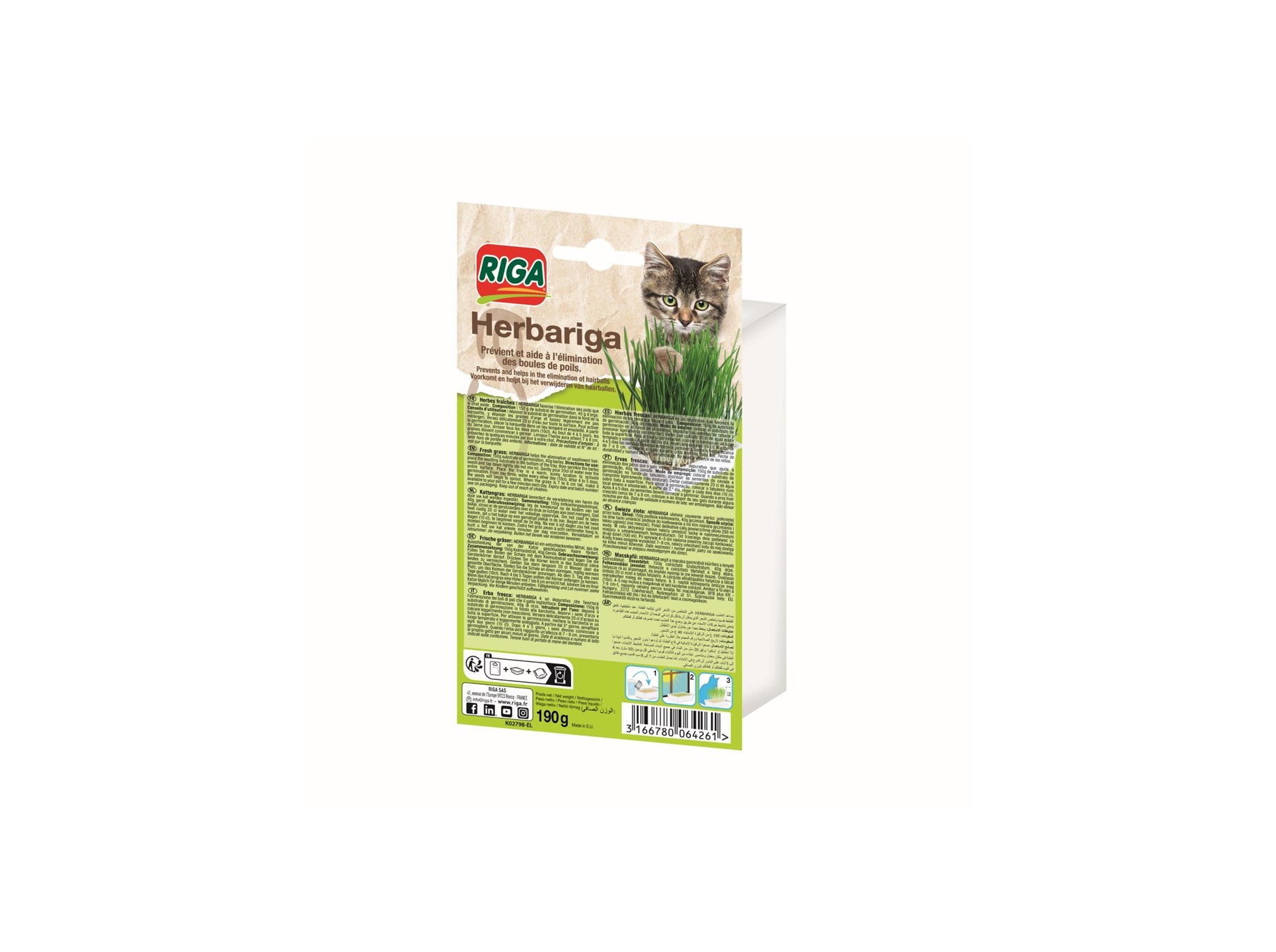 ERVA PARA GATOS RIGA 190G