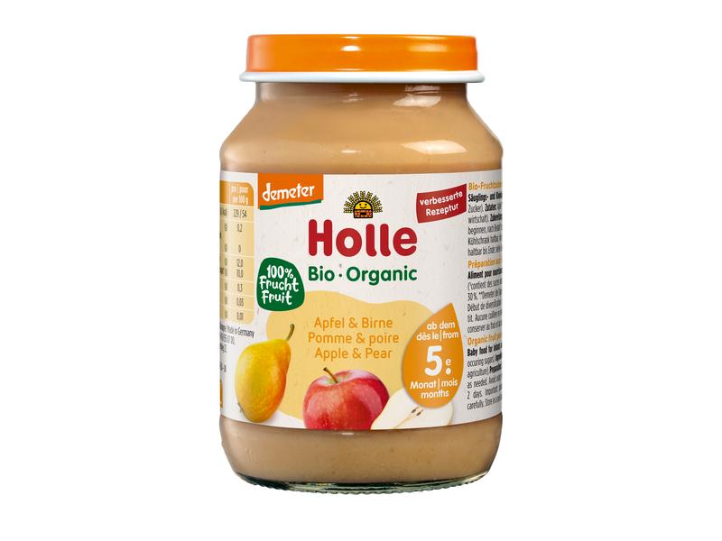 HOLLE Früchte Apfel & Birne 190 g Bio-Früchtezubereitung