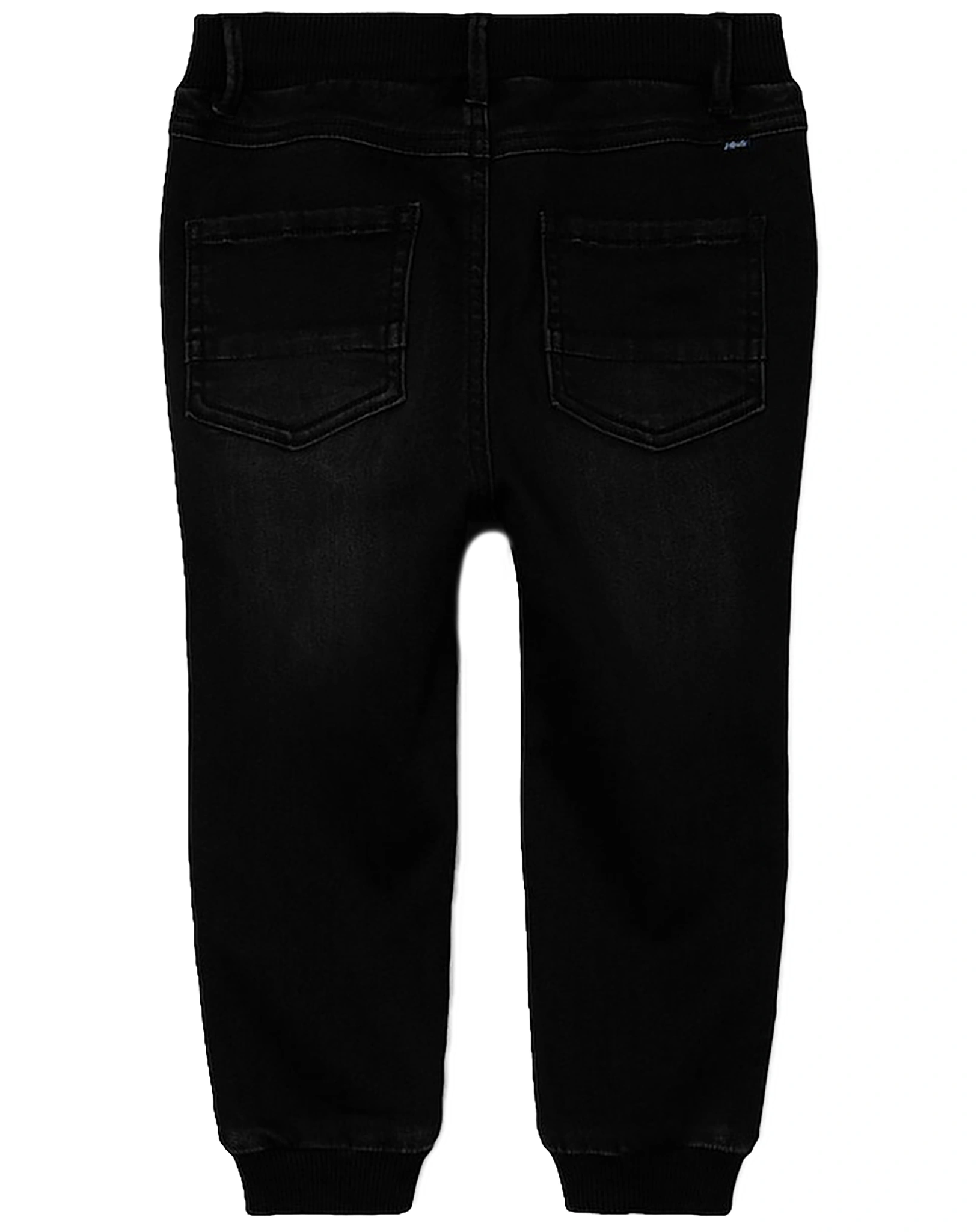 Jeans NMMBEN BAGGY FLEECE in black denim