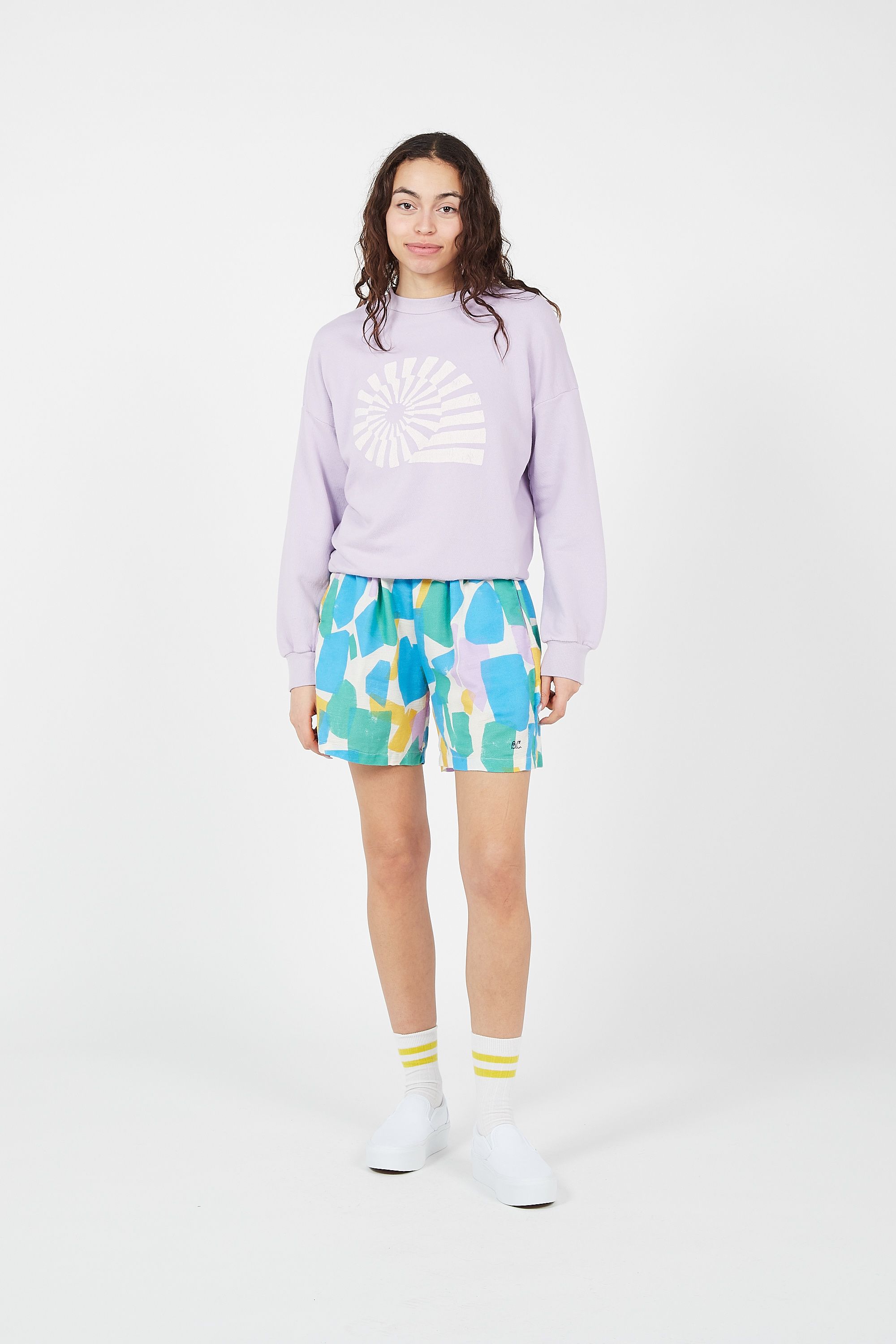 BOBO CHOSES Sweat Seashell Violet