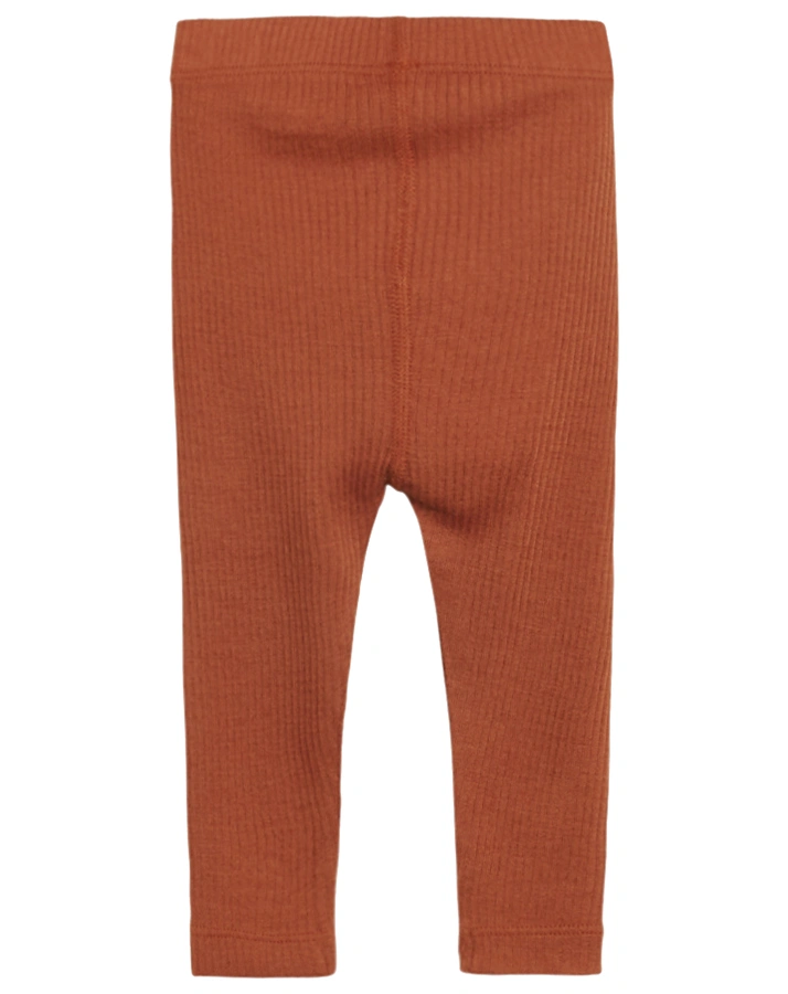 Leggings LEE mit Wolle in terracotta