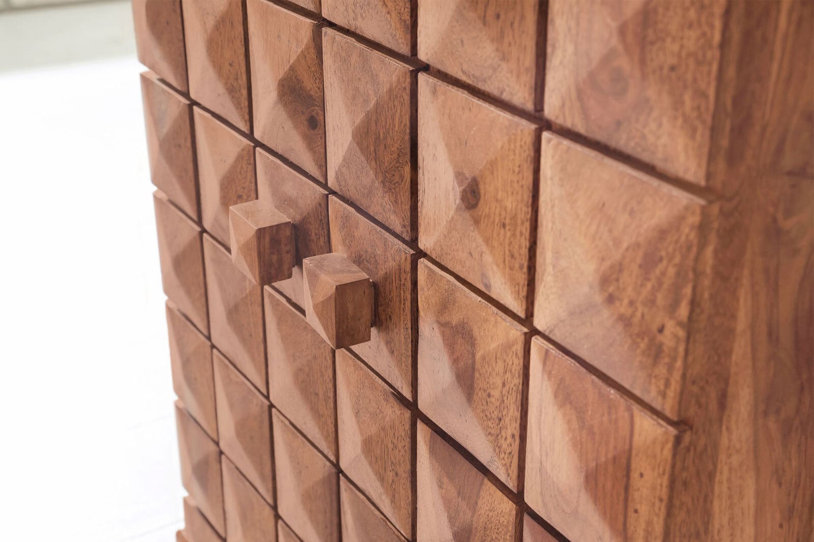 Barschrank Lucca 65 x 91 cm Akazie massiv