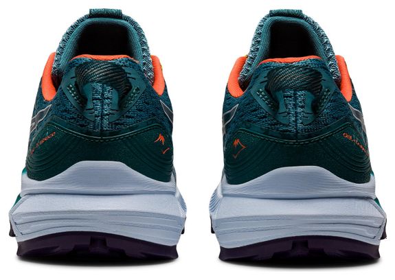 Chaussures Running Asics Gel Trabuco 10 Vert Rose Femme