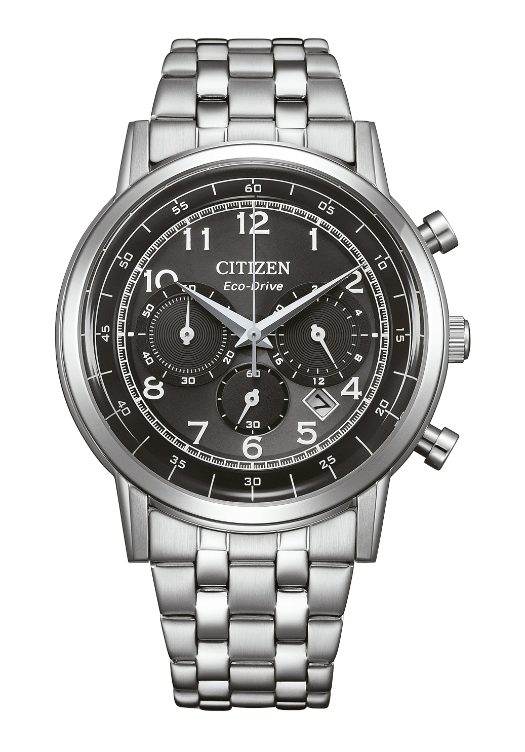 Citizen Eco Drive Chrono Classic Herrenchronograph schwarz
