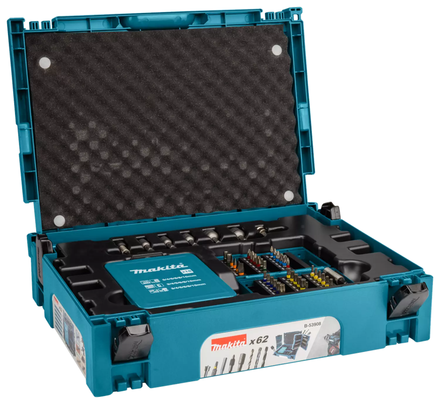 Makita B-53908 Boor-/schroefbitset 62-delig