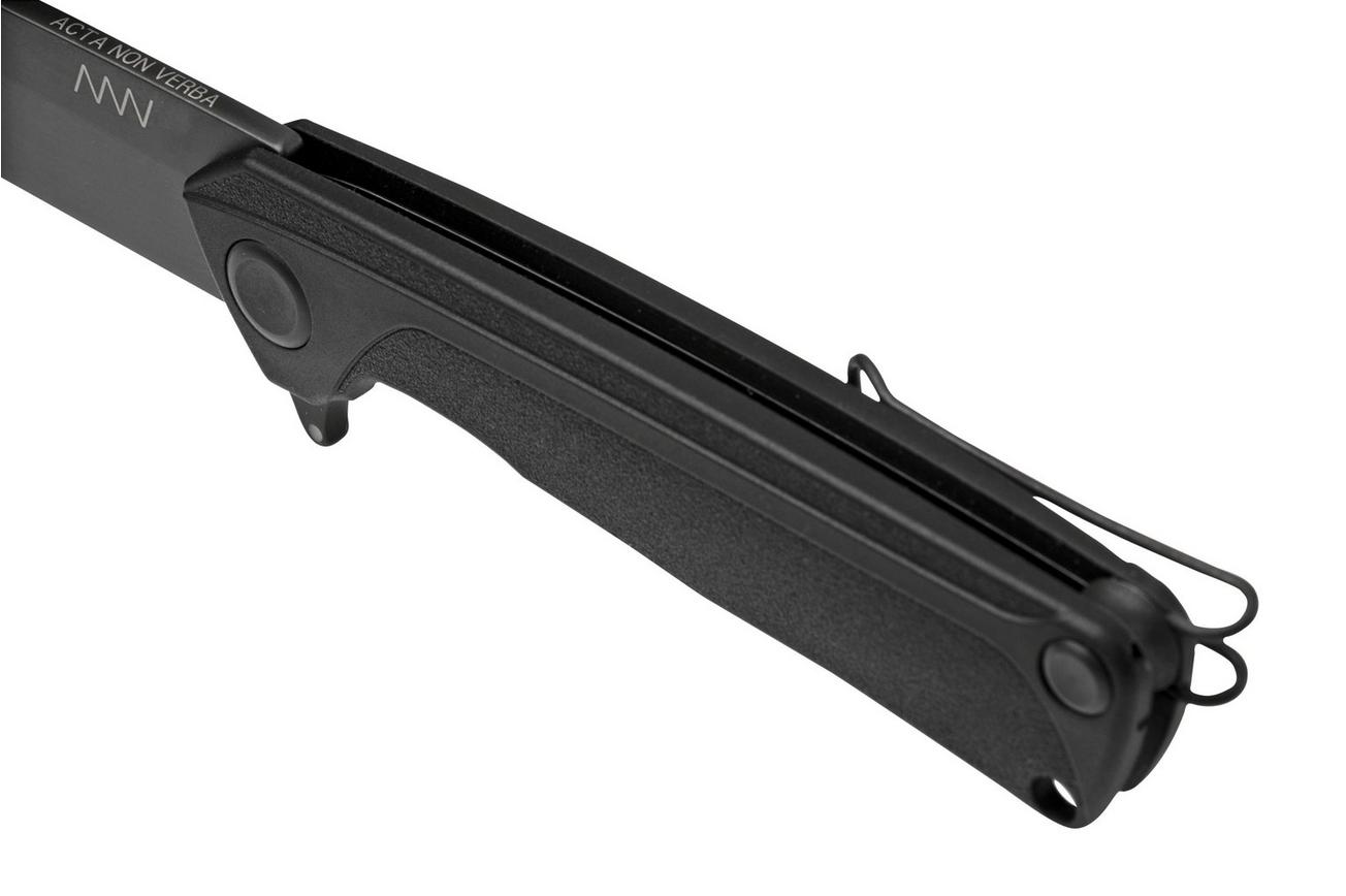 ANV Knives Z100 BB Sleipner Black DLC GRN Linerlock Z100-052, zakmes