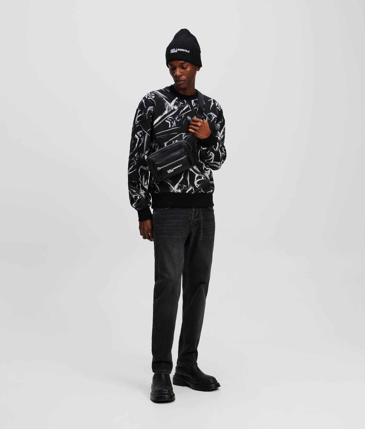 SWEAT-SHIRT GRAPHIQUE KLJ MONOGRAM