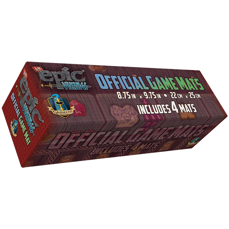 Tiny Epic Vikings : Set de 4 Playmats de Clans