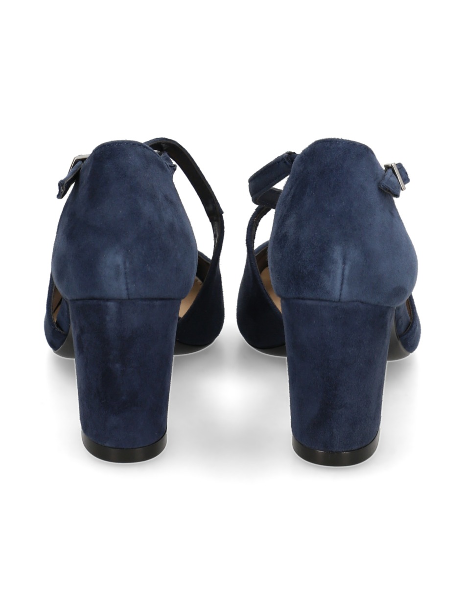 Veloursleder Pumps