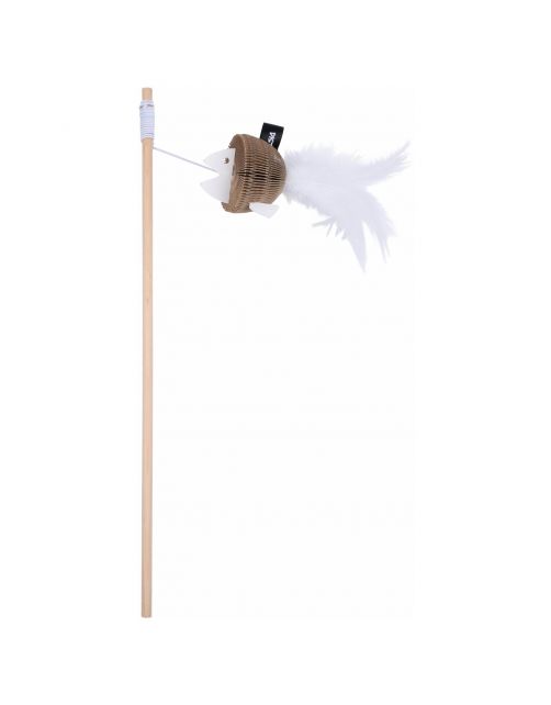 District 70 Bait Kattenhengel - Kattenspeelgoed - 40x55x18 cm Wit