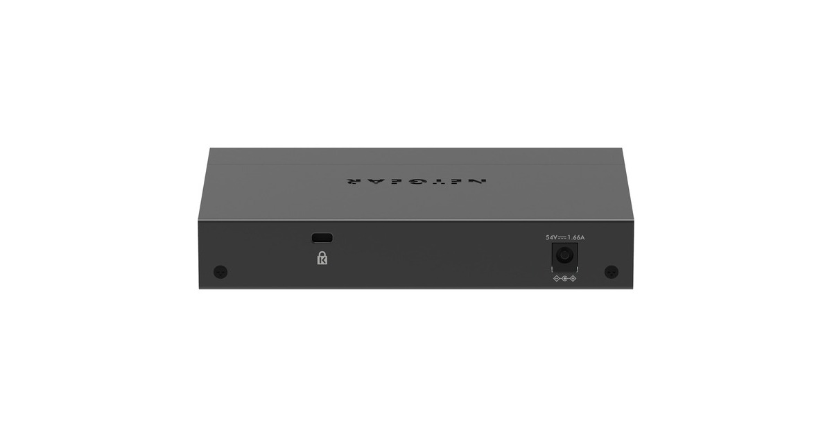 Netgear5-port Gigabit Ethernet PoE+ Unmanaged Switch (GS305PP)   (Zwart)