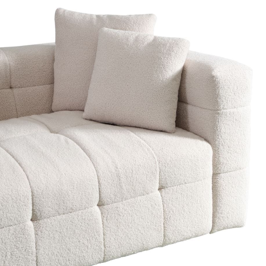 HOME DELUXE Teddy Sofa COMO - Beige
