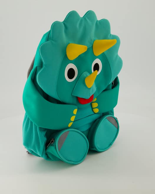 Affenzahn Large Friend Dino Rucksack in Grün