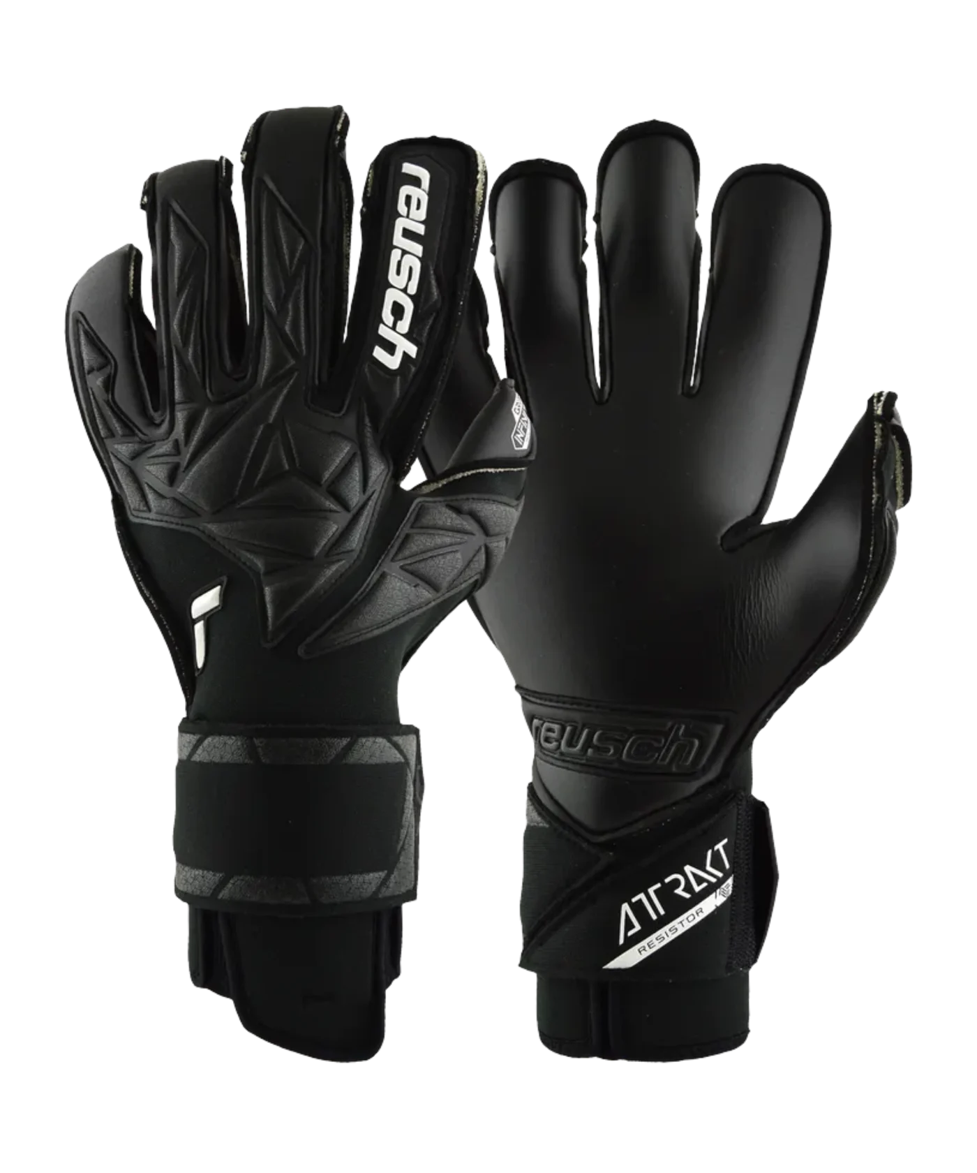Reusch Attrakt Infinity Resistor TW-Handschuhe Night Spark 2024 Schwarz F7700